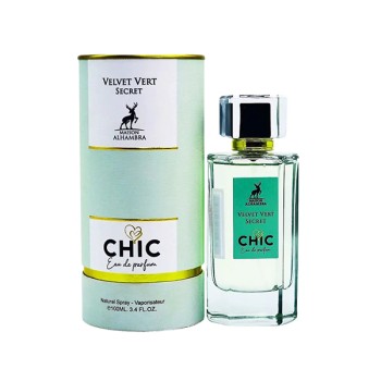 Maison Alhambra  CHIC VELVET VERT SECRET